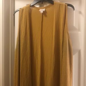 Gold/mustard lularoe joy